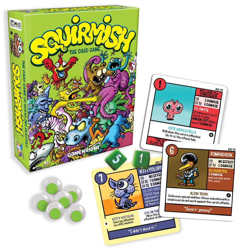 SQUIRMISH: The Card Game of Brawling Beasties